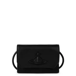 Wallets*Vivienne Westwood Viv Strap Crdhldr in Black
