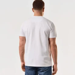 T-Shirts And Vests*Weekend Offender Blue Line Graphic T-Shirt in White