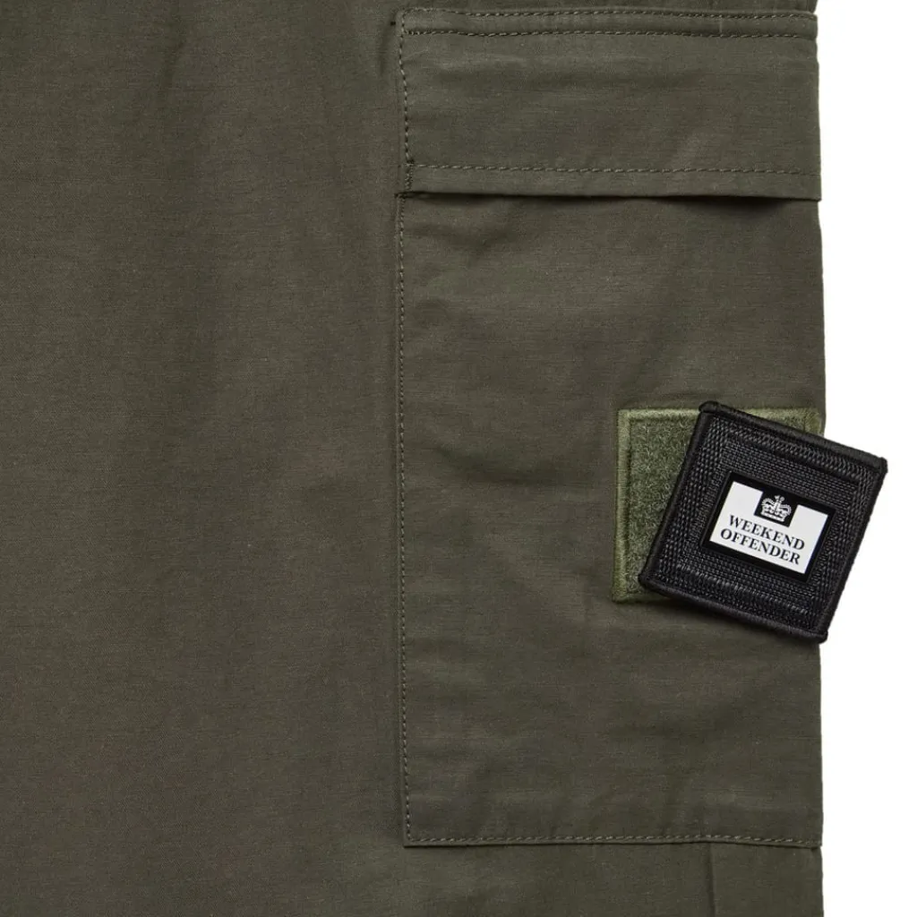 Trousers*Weekend Offender Hoshino Cargo Pants in Green