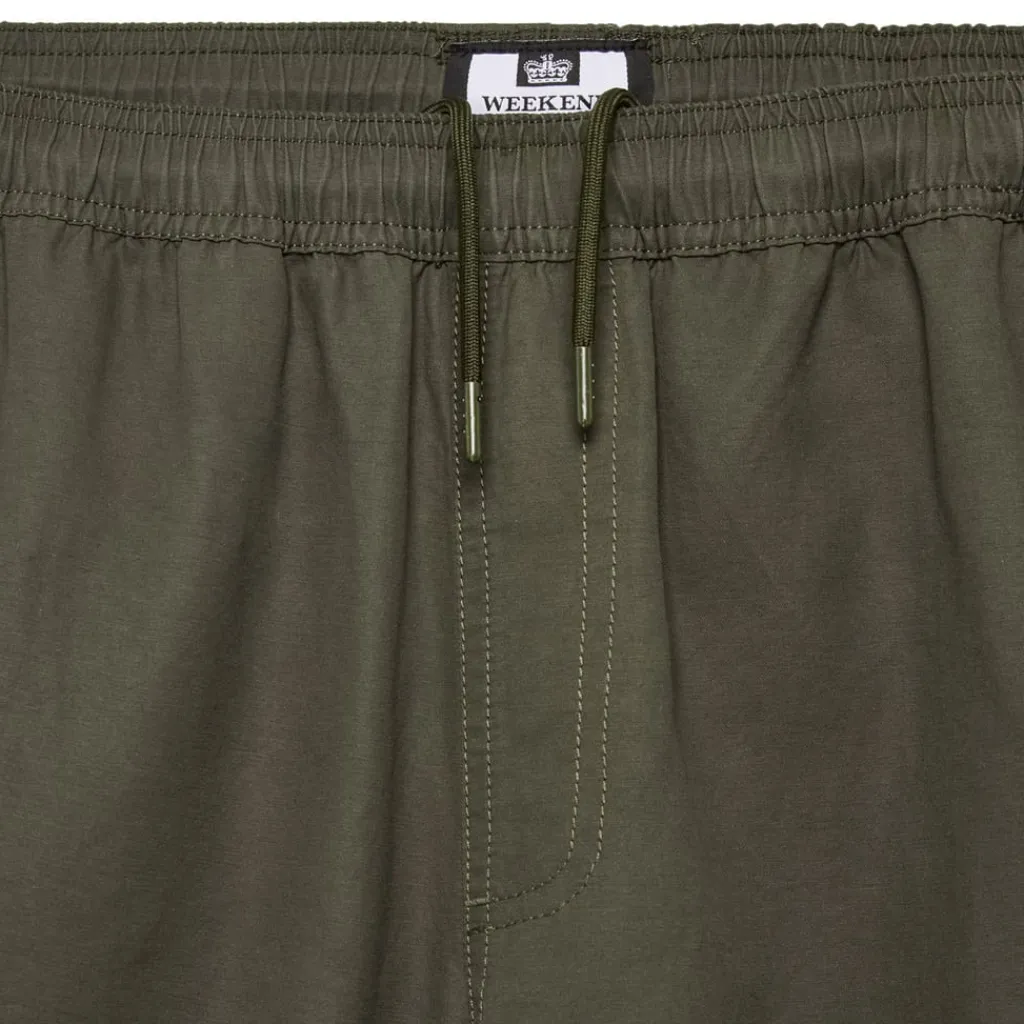Trousers*Weekend Offender Hoshino Cargo Pants in Green