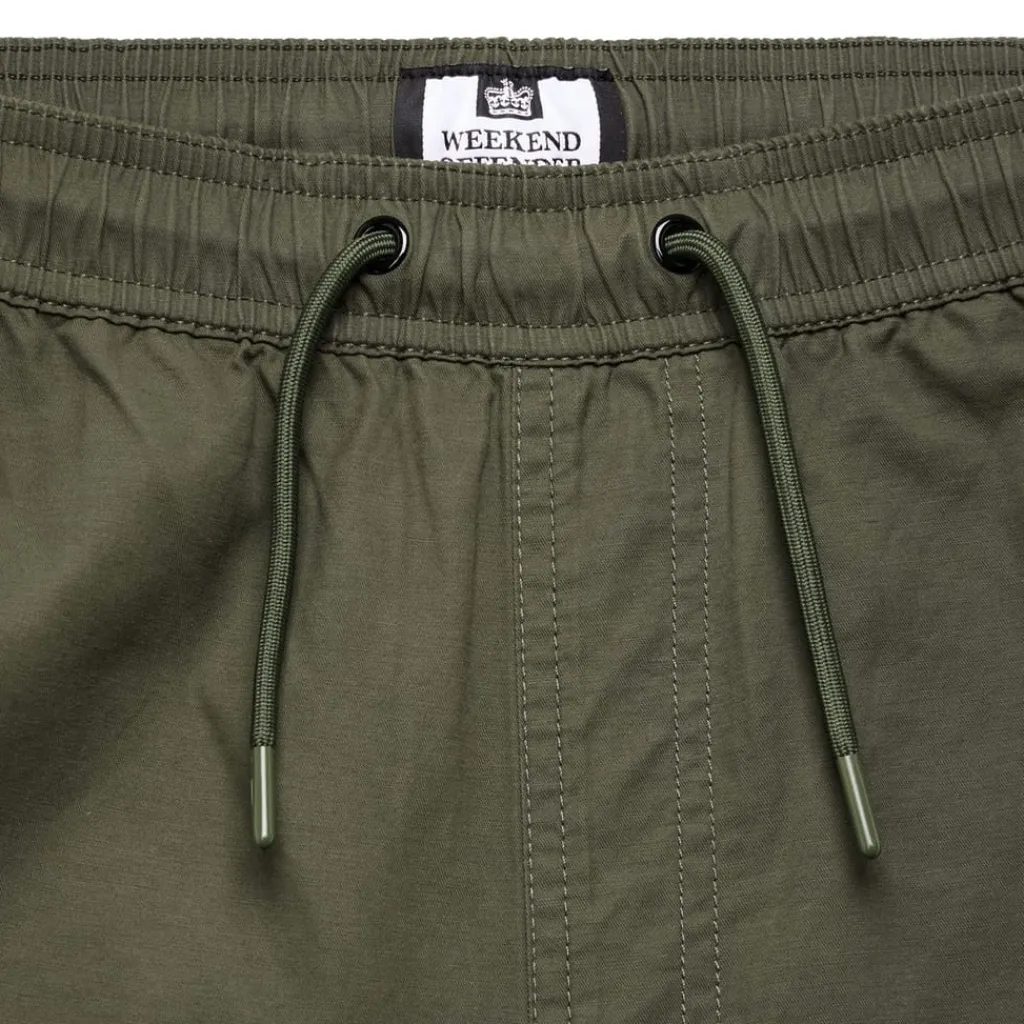 Trousers*Weekend Offender Hoshino Cargo Pants in Green