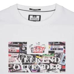 T-Shirts And Vests*Weekend Offender Keyte Graphic T-Shirt in White