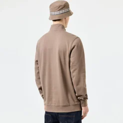 Sweatshirts*Weekend Offender Matisa 1/4 Zip Sweatshirt in Brown
