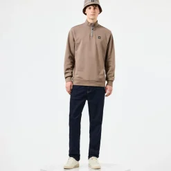 Sweatshirts*Weekend Offender Matisa 1/4 Zip Sweatshirt in Brown