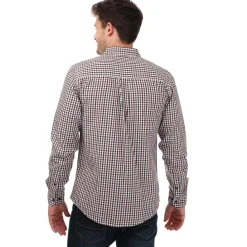 Shirts*Weekend Offender Mens Barbaro Checked Shirt in Brown