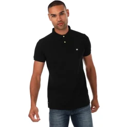 Polo Shirts*Weekend Offender Mens Barnum Polo Shirt in Black