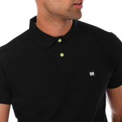 Polo Shirts*Weekend Offender Mens Barnum Polo Shirt in Black