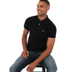 Polo Shirts*Weekend Offender Mens Barnum Polo Shirt in Black