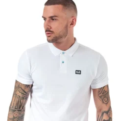 Polo Shirts*Weekend Offender Mens Barnum Polo Shirt in White