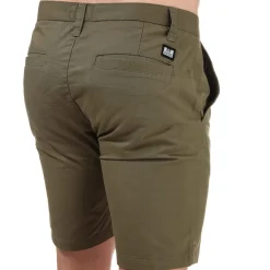 Shorts*Weekend Offender Mens Dillenger Cotton Twill Chino Shorts in Khaki