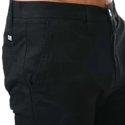 Shorts*Weekend Offender Mens Dillenger Cotton Twill Chino Shorts in Black