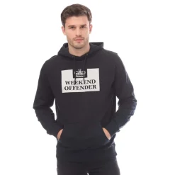 Sweatshirts*Weekend Offender Mens Garrison Hoody in Navy
