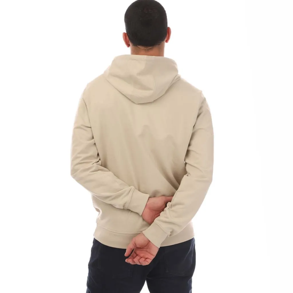 Sweatshirts*Weekend Offender Mens Justify Check Trim Hoody in Stone