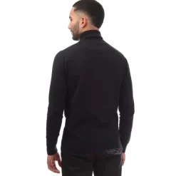 Knitwear*Weekend Offender Mens Paraguay 1/4 Zip Knit in Navy