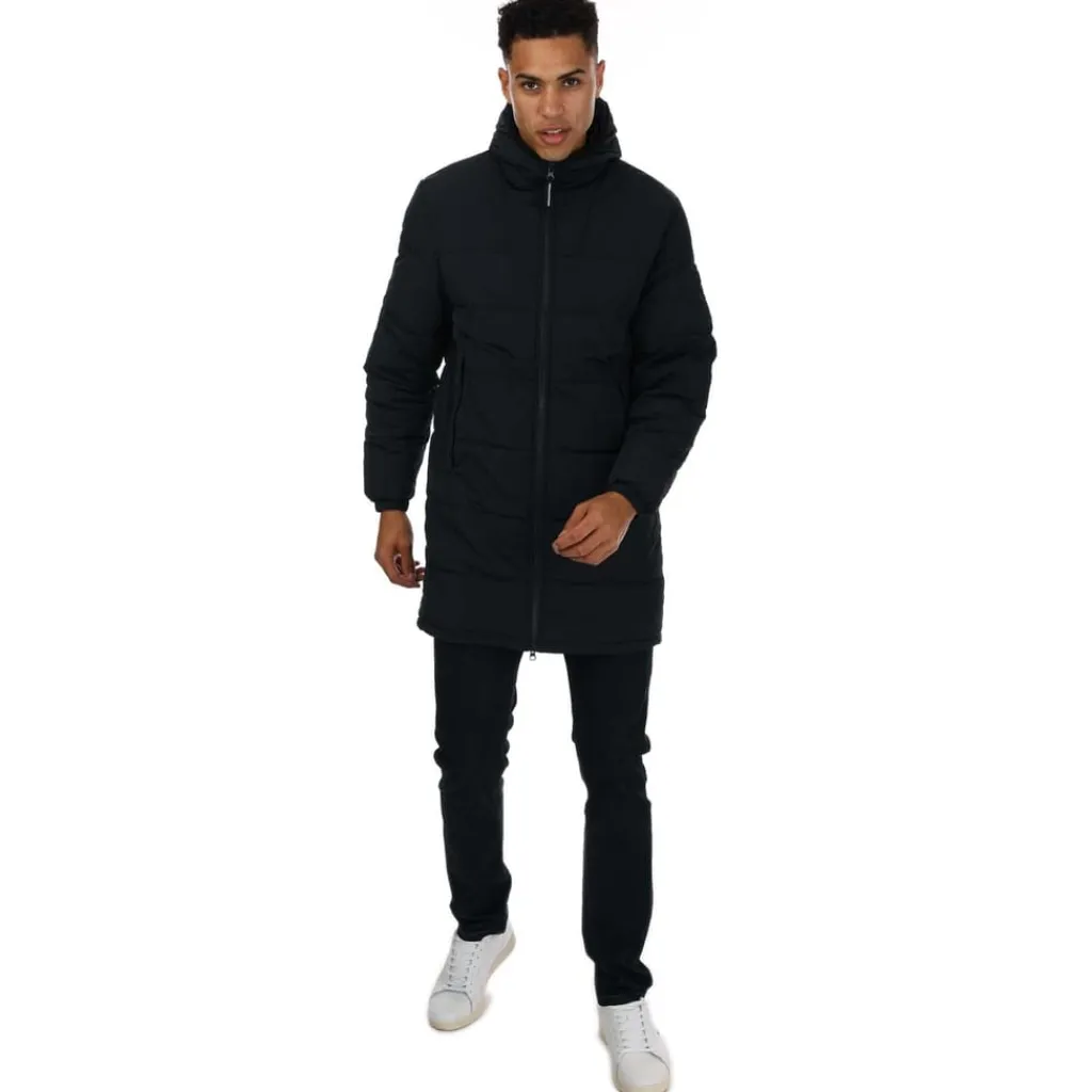 Coats And Jackets*Weekend Offender Mens Saskatoon Long Jacket in Navy