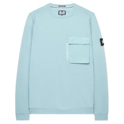 Sweatshirts*Weekend Offender Neve Crewneck Sweatshirt in Light Blue
