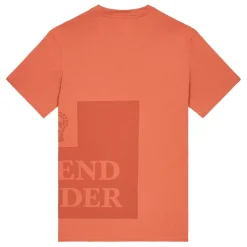 T-Shirts And Vests*Weekend Offender Ryan Large Tonal Prison T-Shirt in Orange