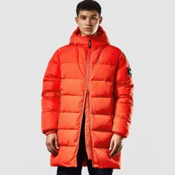 Coats And Jackets*Weekend Offender Sapporo Longline Down Jacket in Orange