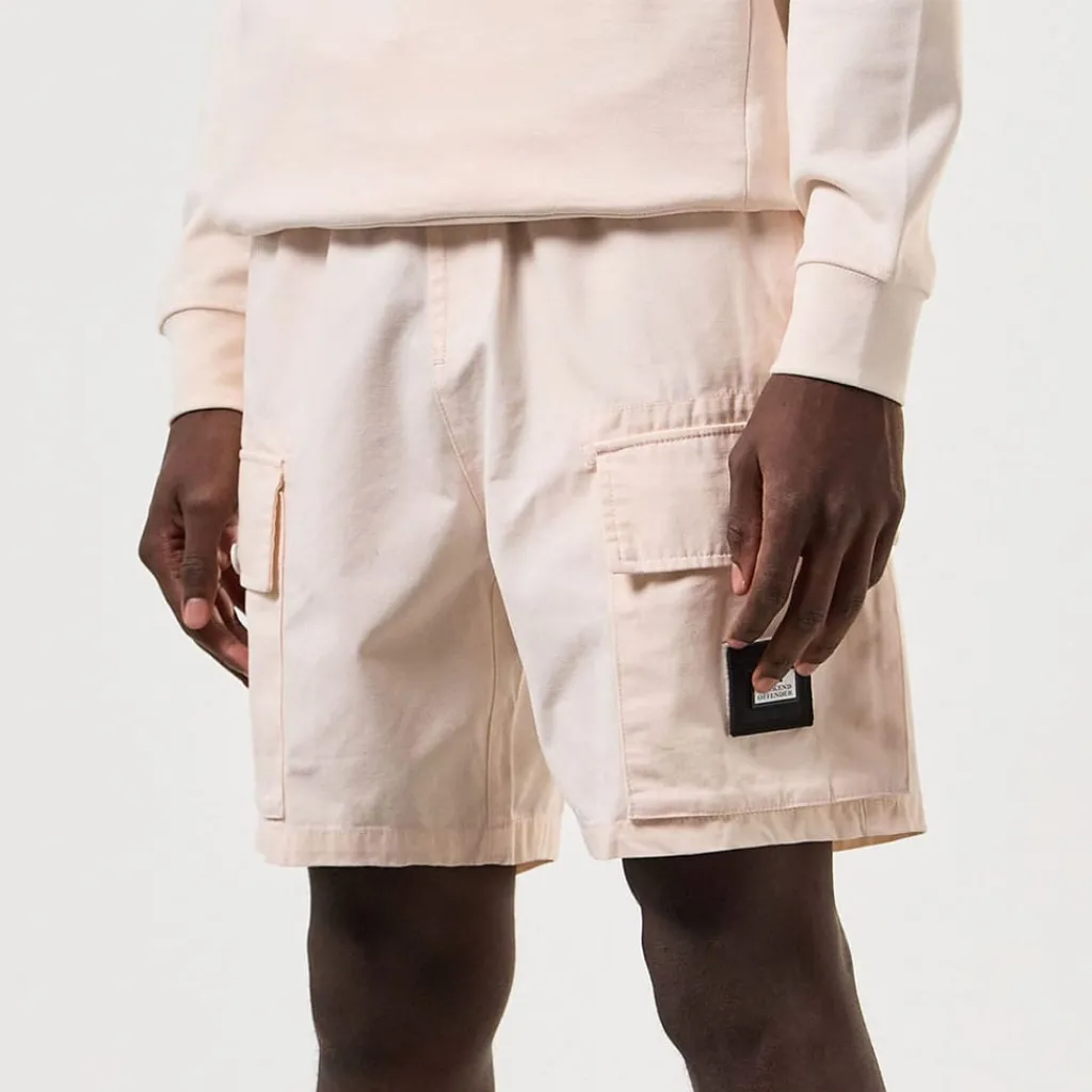 Shorts*Weekend Offender Scopello Sharp Cargo Shorts in Cream