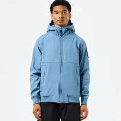 Coats And Jackets*Weekend Offender Sulta Softshell Bomber Jacket in Blue