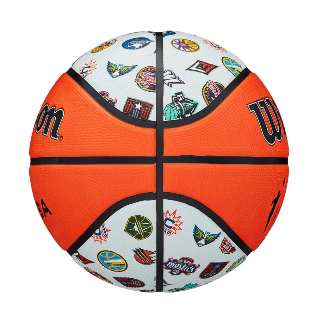 Assorted*Wilson Wnba Team Basketball in Orange