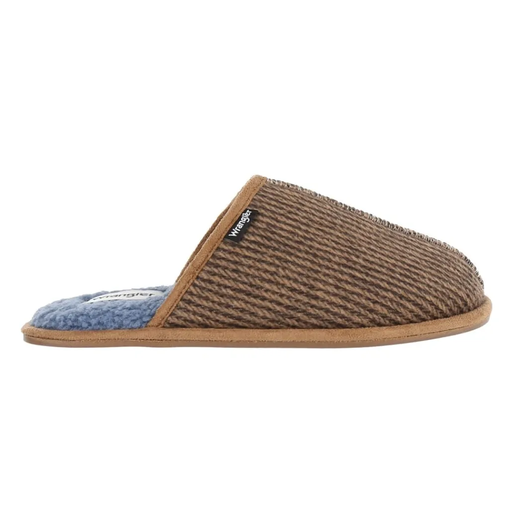 Slippers*Wrangler Gobi Mule Slippers in Brown