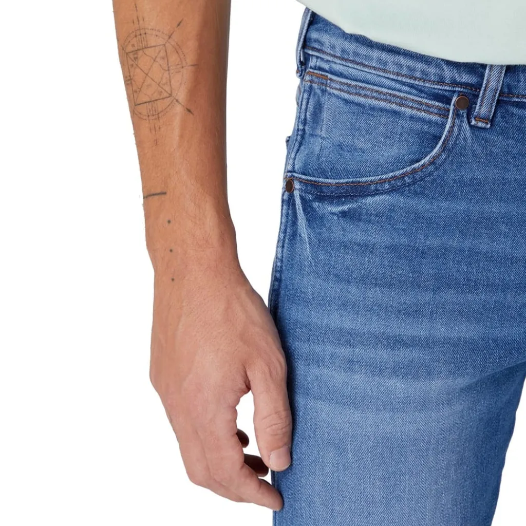 Jeans*Wrangler Larston Jeans in Blue
