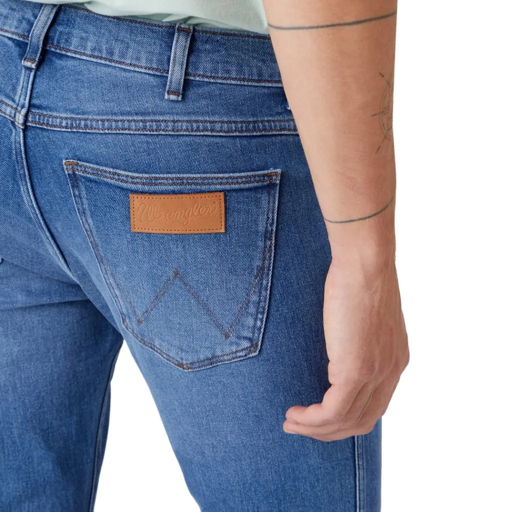 Jeans*Wrangler Larston Jeans in Blue