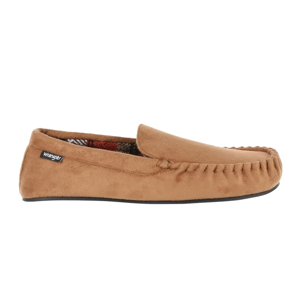 Slippers*Wrangler Moccasin Slippers in Beige