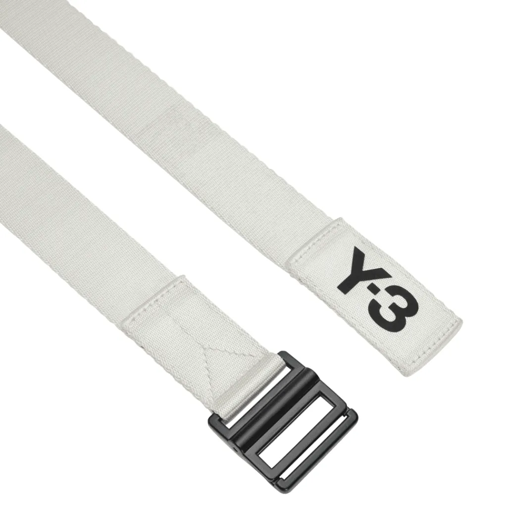 Belts*Y-3 Classic Logo Belt in Cream