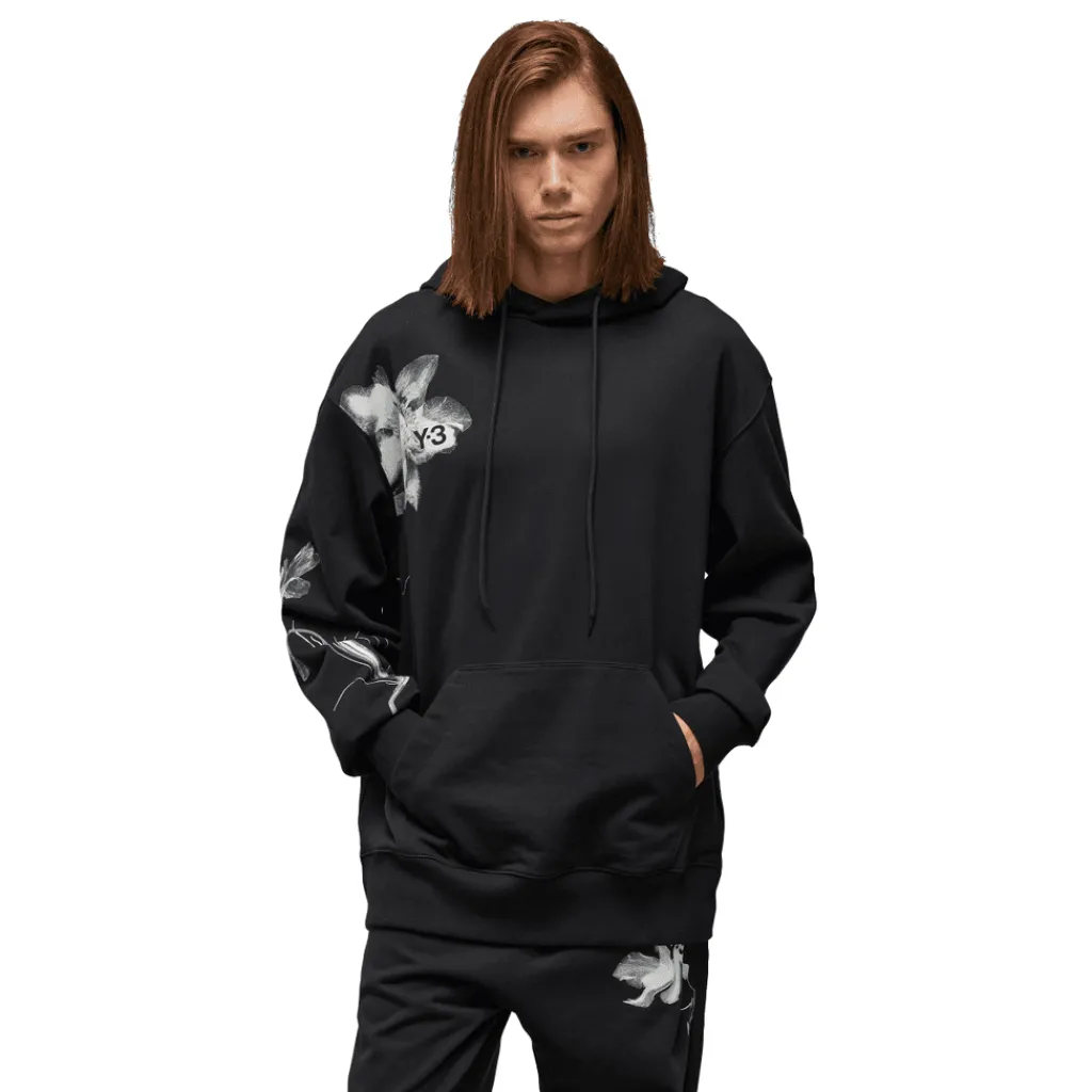 Sweatshirts*Y-3 Graphic French Terry Hoodie in Black