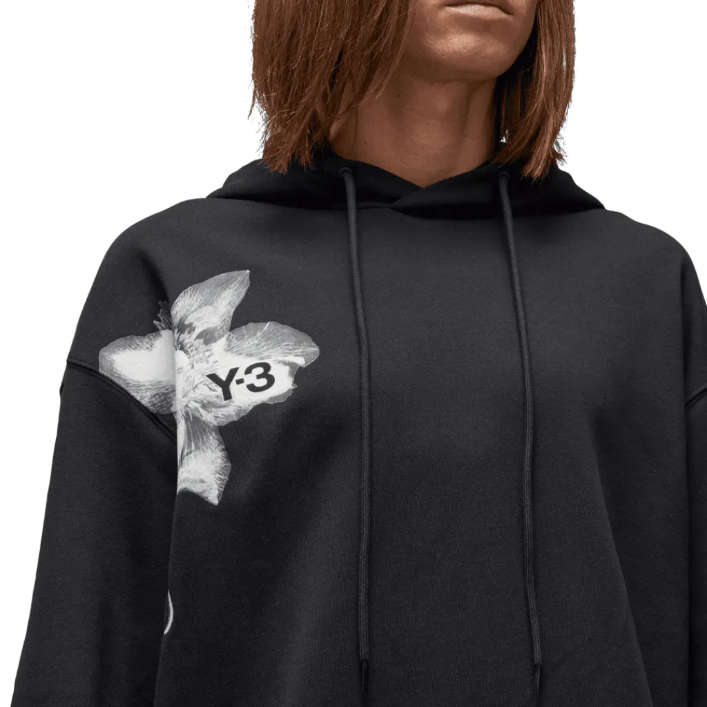 Sweatshirts*Y-3 Graphic French Terry Hoodie in Black