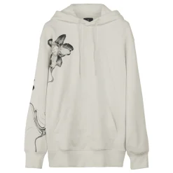 Sweatshirts*Y-3 Graphic French Terry Hoodie in Off White