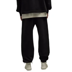 Trousers*Y-3 Graphic French Terry Joggers in Black