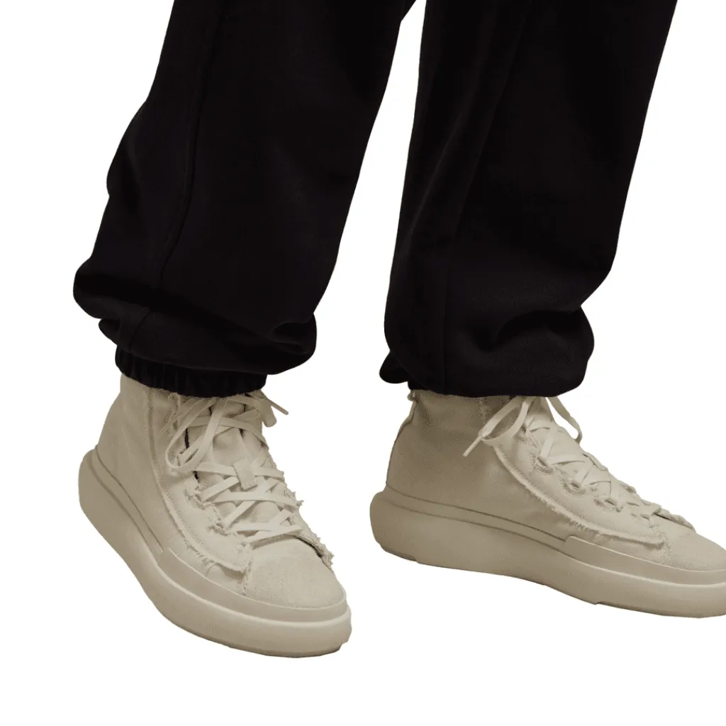 Trousers*Y-3 Graphic French Terry Joggers in Black