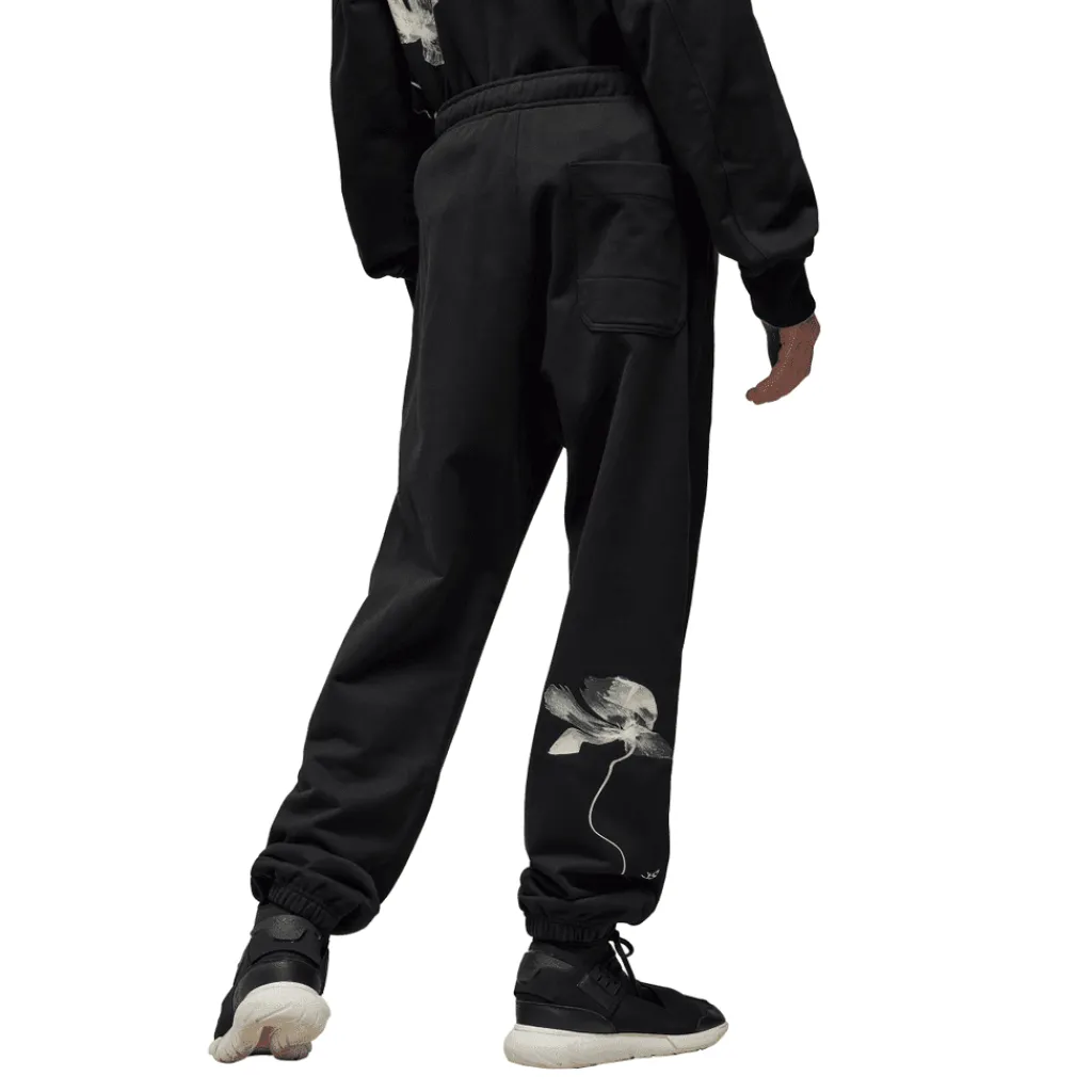 Trousers*Y-3 Graphic French Terry Joggers in Black
