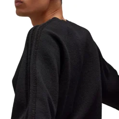 Knitwear|Sweatshirts*Y-3 Logo Knit Crewneck Sweatshirt in Black