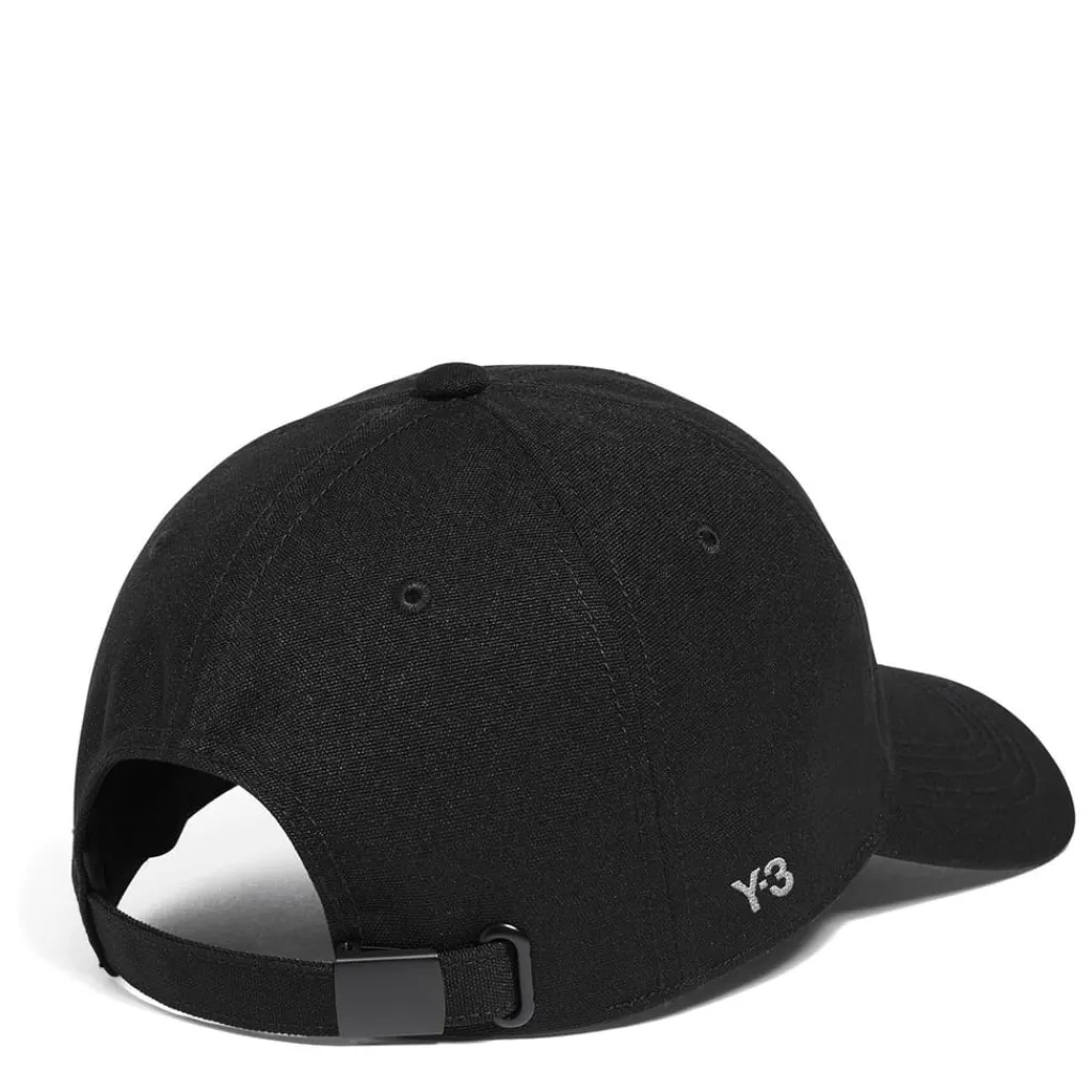 Caps-Hats*Y-3 Morphed Cap in Black