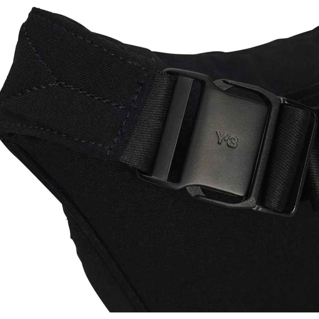 Bags*Y-3 Morphed Lettering Cross Body in Black