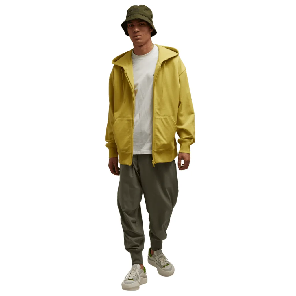Sweatshirts*Y-3 Organic Cotton Terry Zip Hoodie in Yellow