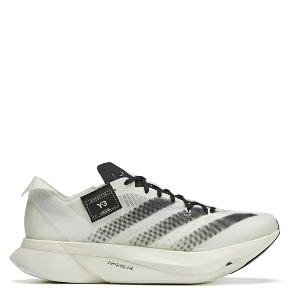 Fitness And Gym Footwear|Running Shoes*Y-3 Pro 3.0 Low Top Sneakers in White