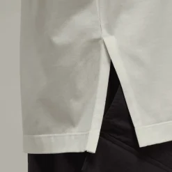 T-Shirts And Vests*Y-3 3-Stripes Long Sleeve T-Shirt in Off White