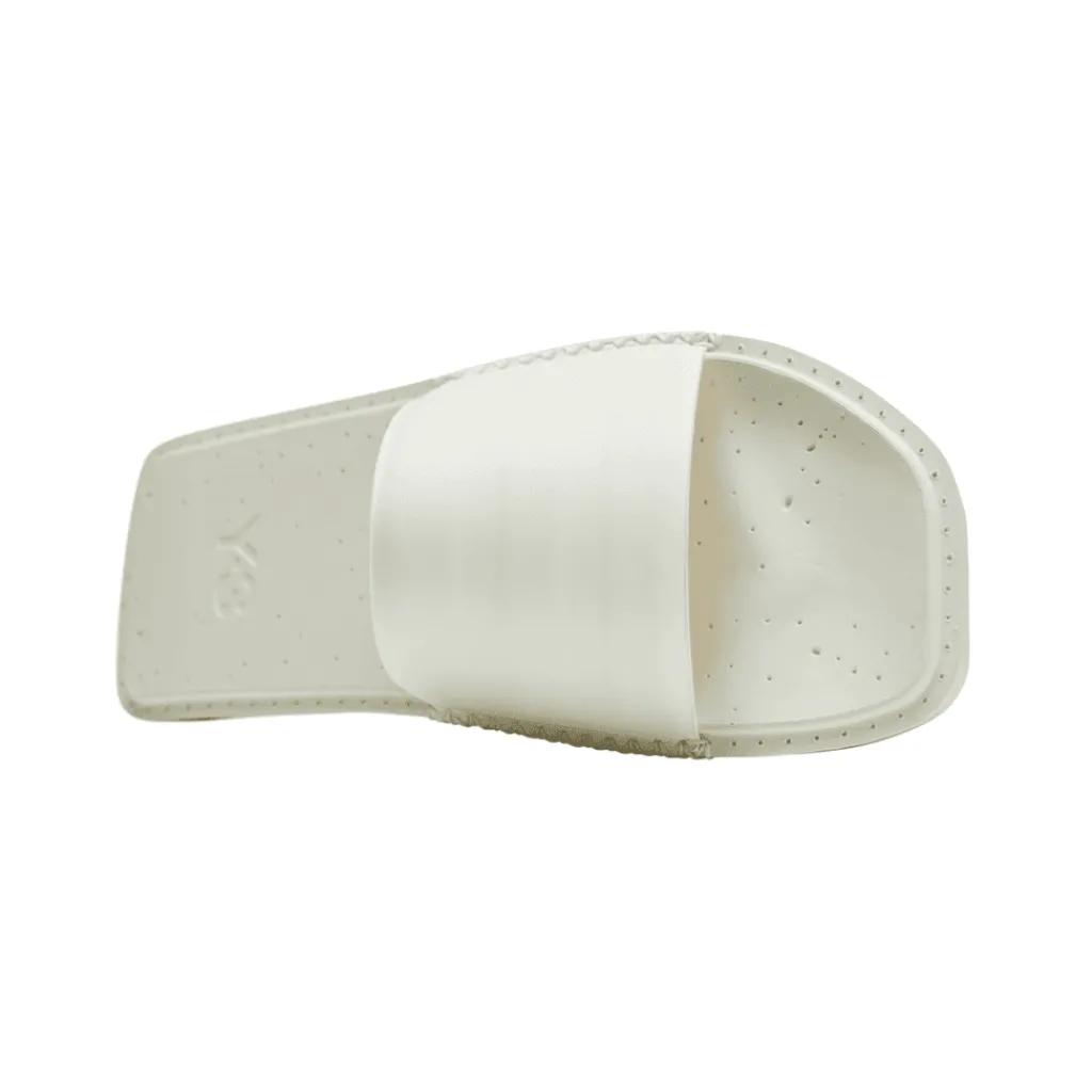 Beach Shoes*Y-3 Water Slides in Off White