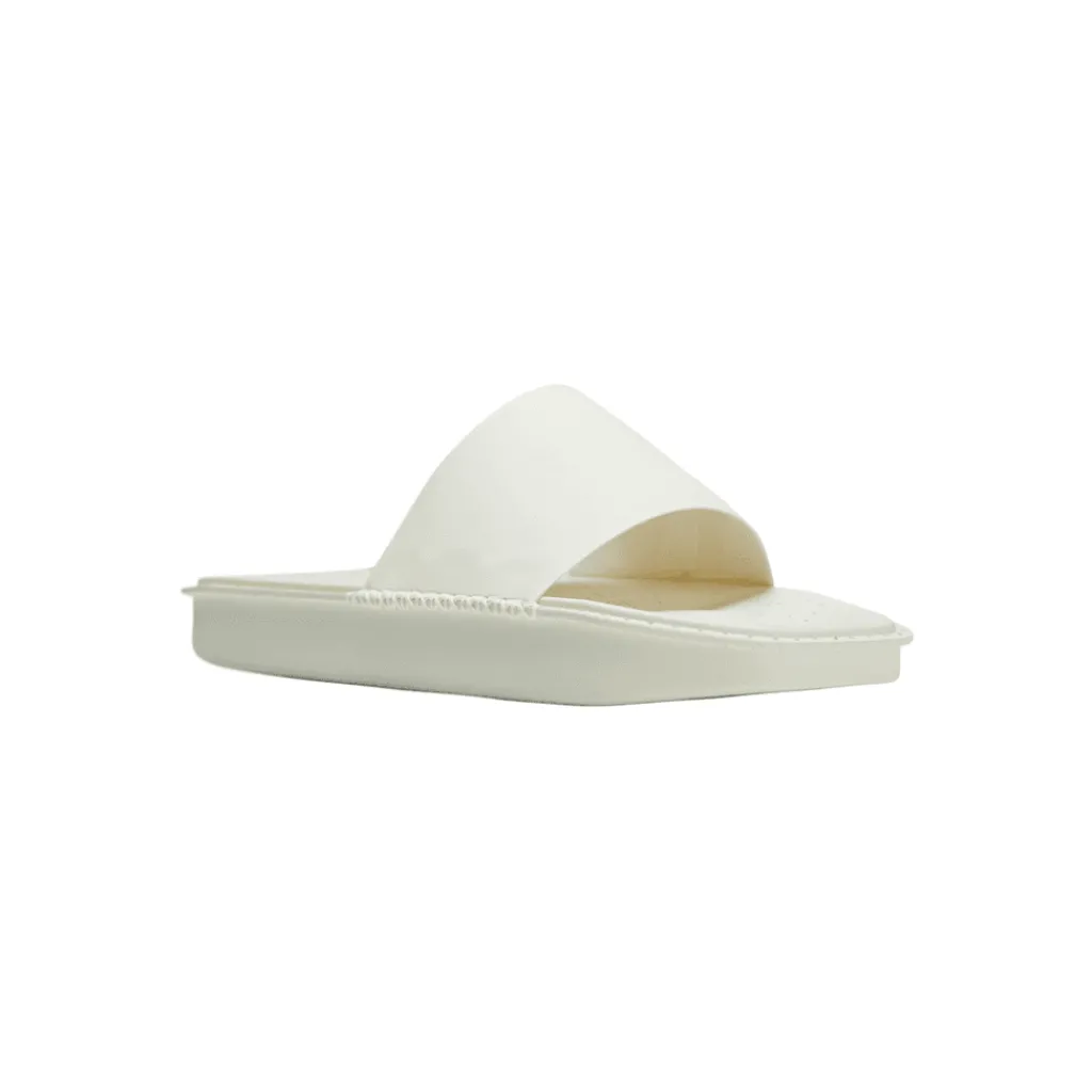 Beach Shoes*Y-3 Water Slides in Off White